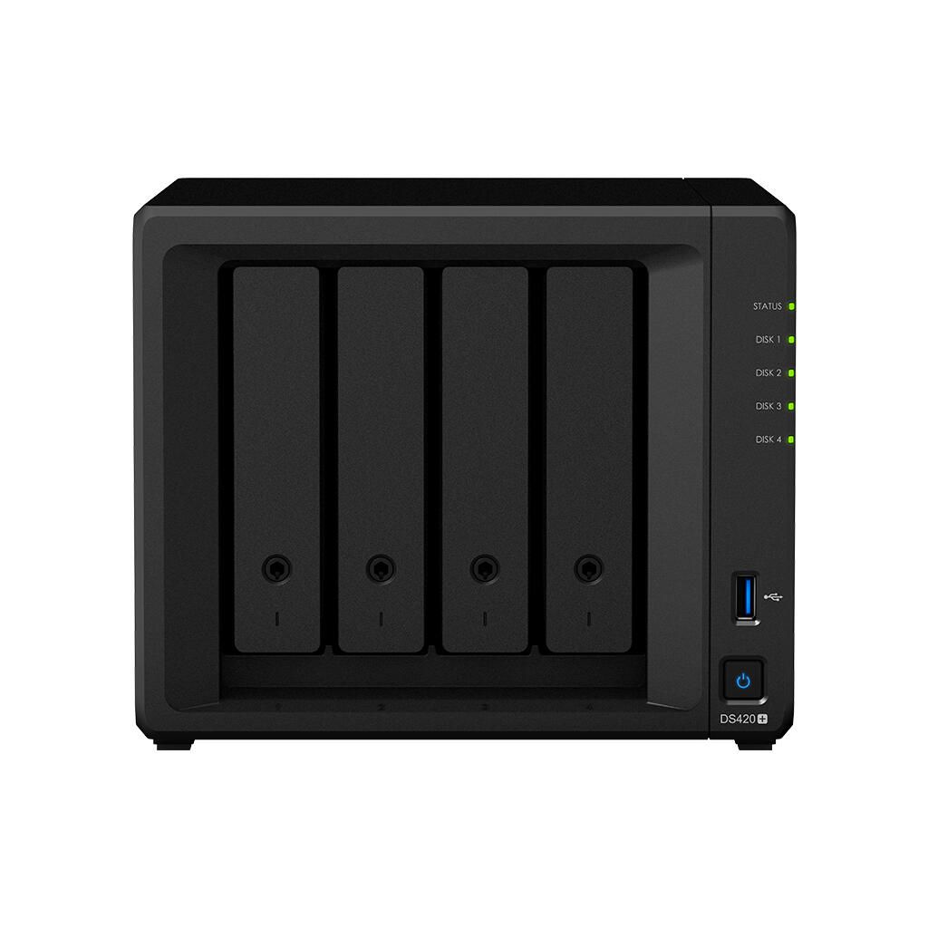 Synology DiskStation DS420+ NAS/storage server Desktop Ethernet LAN Black J4025_1
