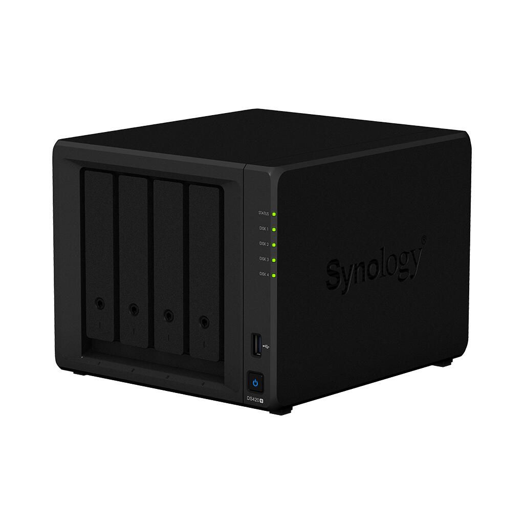Synology DiskStation DS420+ NAS/storage server Desktop Ethernet LAN Black J4025_3