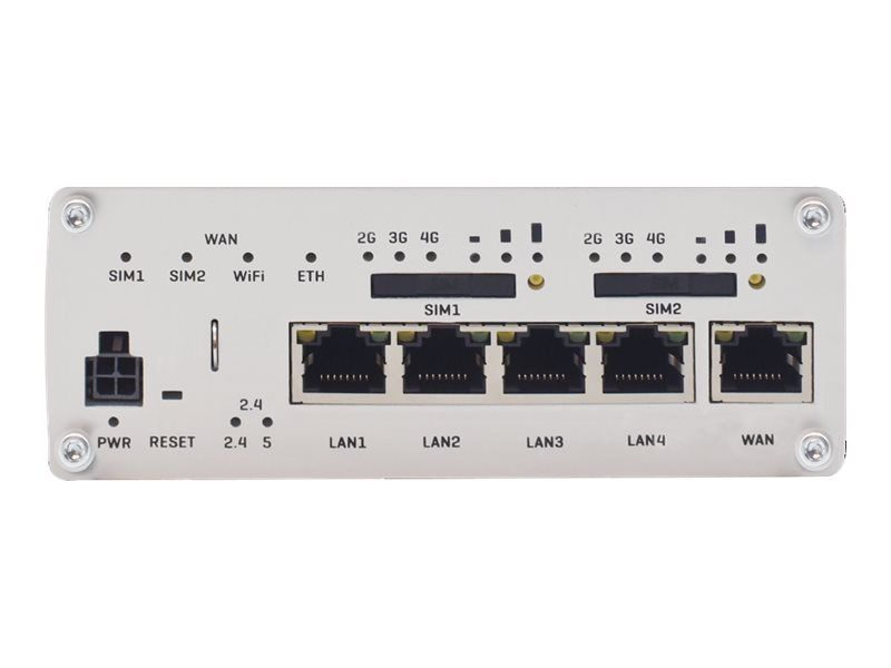 Teltonika RUTX12 wireless router Gigabit Ethernet Dual-band (2.4 GHz / 5 GHz) 3G 4G Silver_2