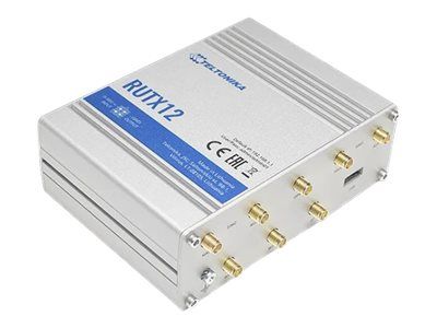Teltonika RUTX12 wireless router Gigabit Ethernet Dual-band (2.4 GHz / 5 GHz) 3G 4G Silver_5