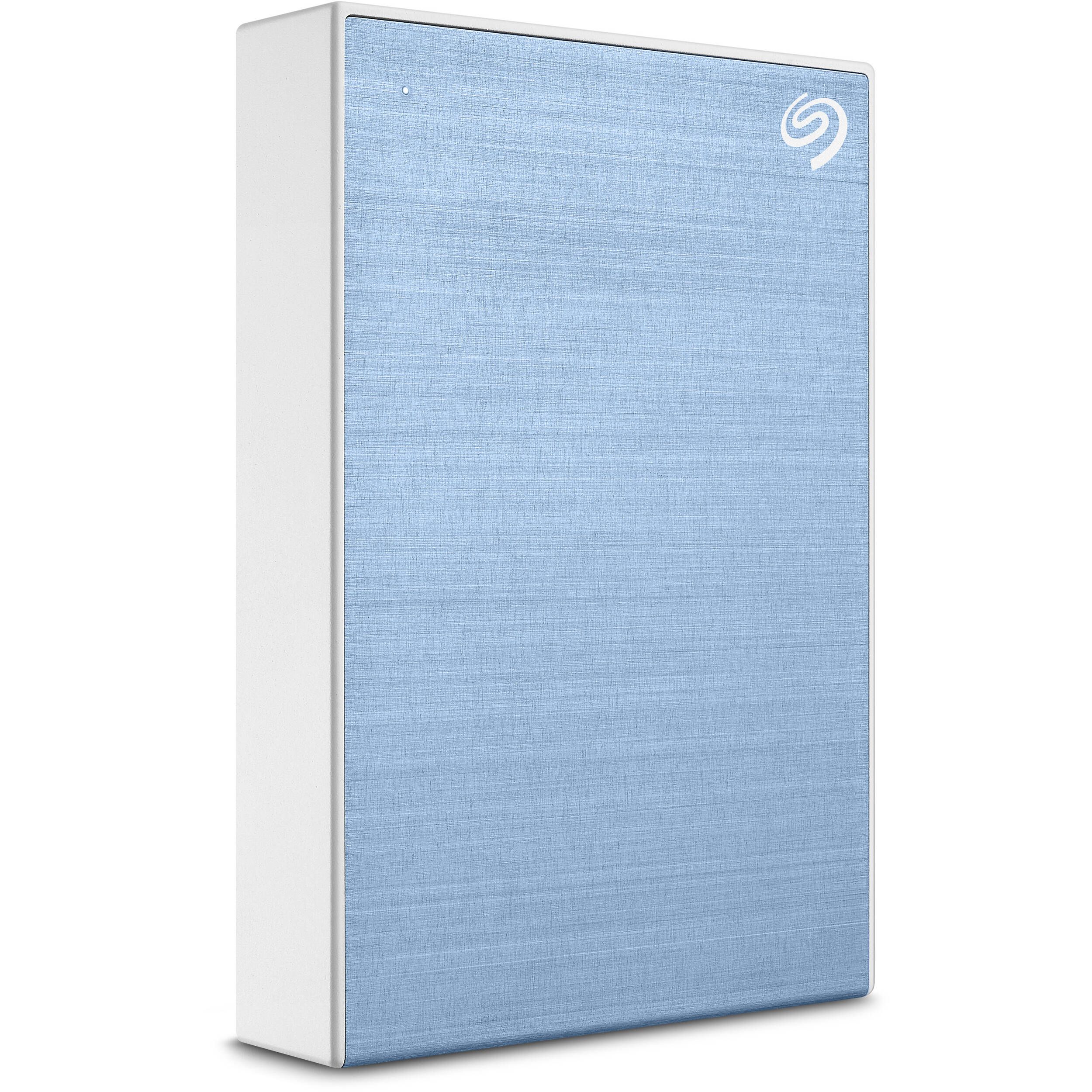 SEAGATE One Touch Potable 4TB USB 3.0 compatible with MAC and PC including data recovery service blue_1