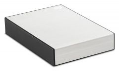 SEAGATE One Touch Potable 5TB USB 3.0 compatible with MAC and PC including data recovery service silver_2