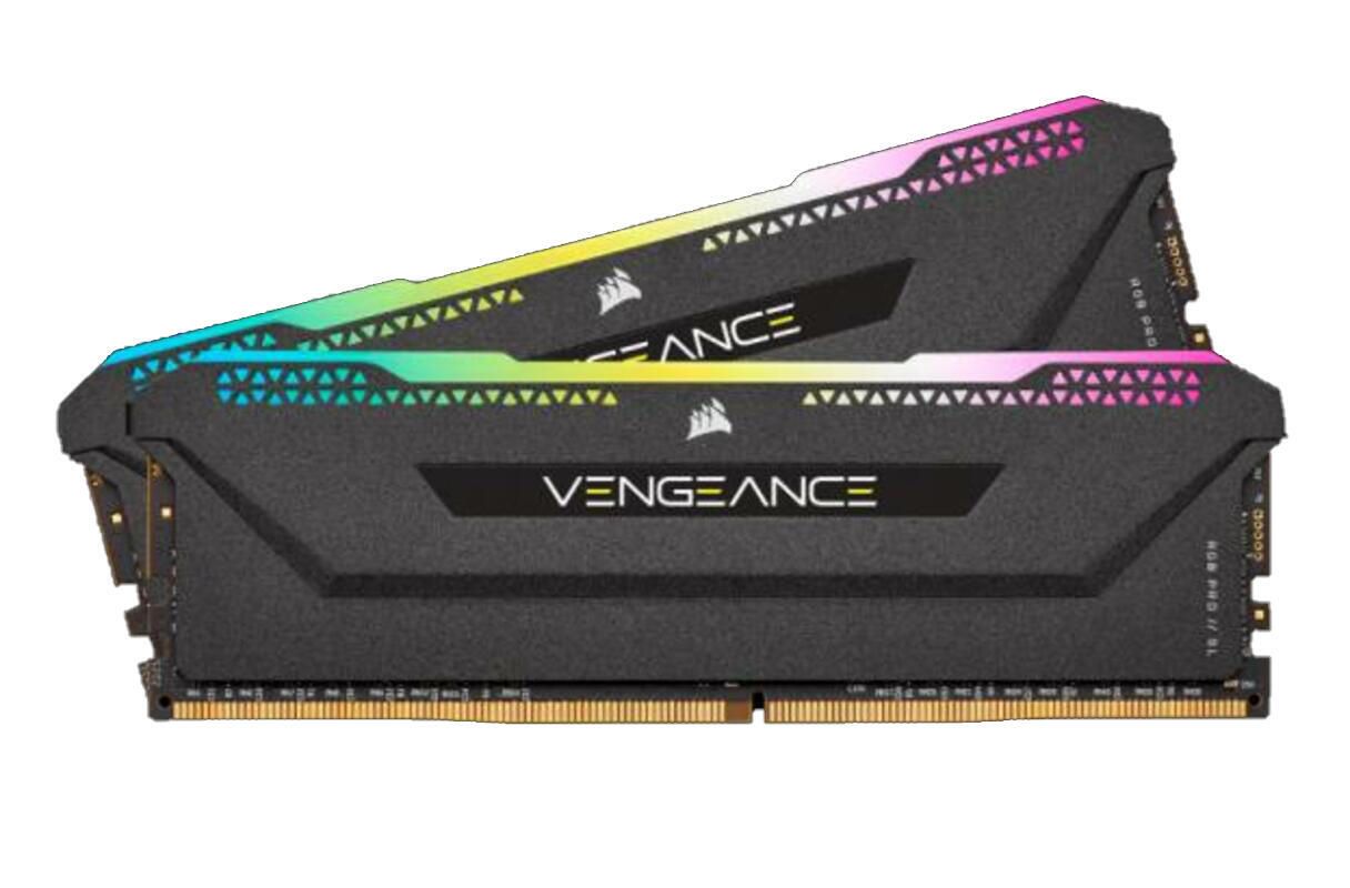 CORSAIR DDR4 16GB 2x8GB 3200MHz DIMM CL16 VENGEANCE RGB Pro SL Black 1.35V XMP 2.0_3