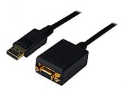 DIGITUS adaptor cable displayPort VGA HD15 0.15m AWG28 2x shielded_1