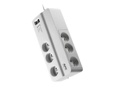 APC PM6-FR surge protector White 6 AC outlet(s) 230 V 2 m_3