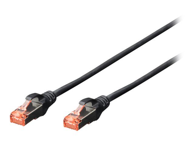 DIGITUS CAT 6 S-FTP patch cable Cu LSZH AWG 27/7 length 1 m 10 pieces color black_1
