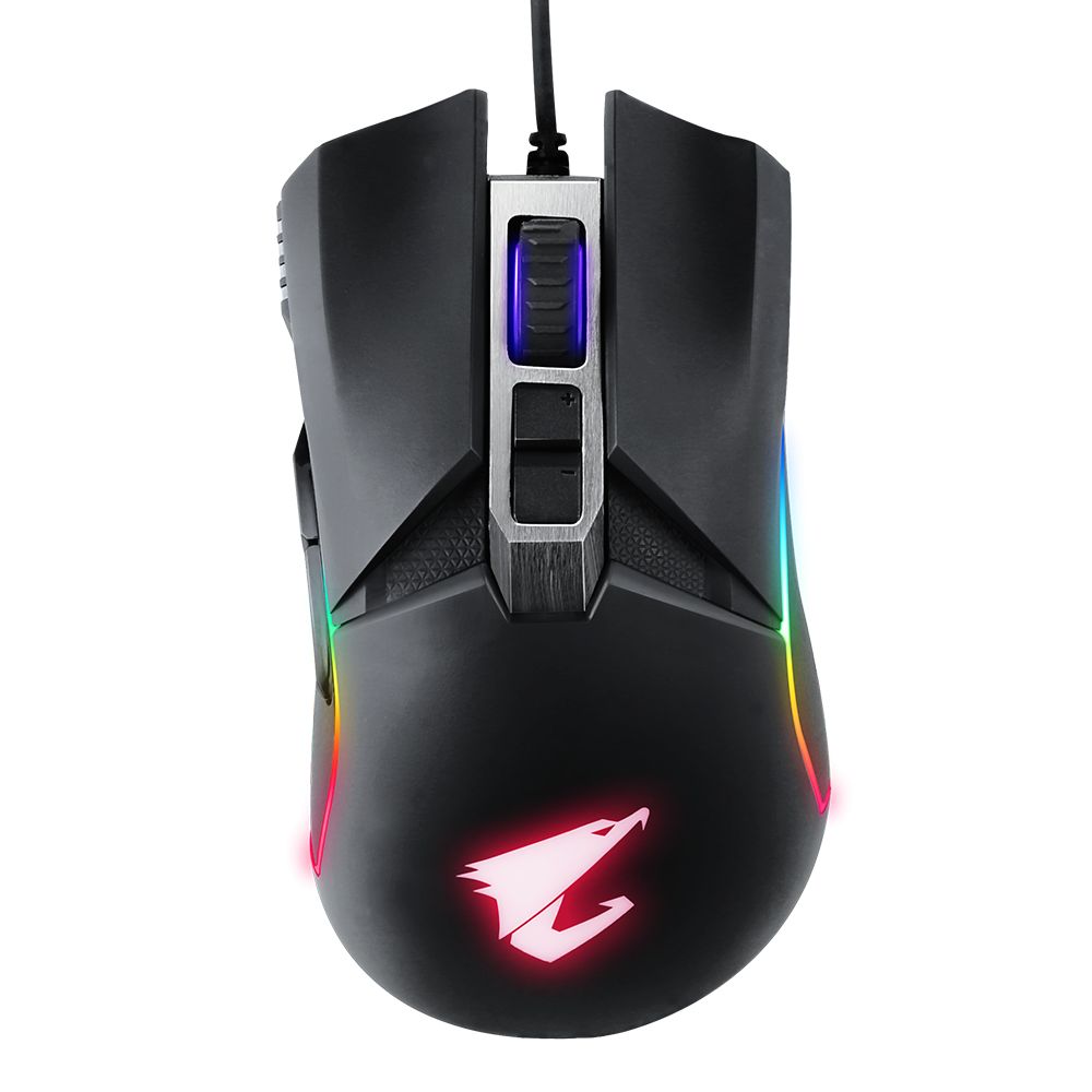 GIG GM-AORUS M5 Gigabyte Gaming Mouse AORUS M5, Black_2