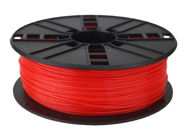 GEMBIRD 3DP-PLA1.75-01-FR Filament PLA Fluorescent Red 1.75mm 1kg_2