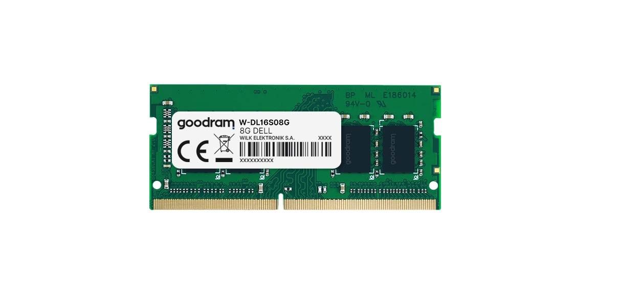 GOODRAM W-DL16S08G GOODRAM DDR3 SODIMM 8GB 1600MHz CL11 DELL_2