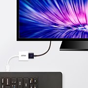 CABLU video ATEN, cablu or adaptor video, DisplayPort (T) la HDMI (M), Full HD (1920x1080) la 60Hz,  VC985-AT  (include TV 0.06 lei)