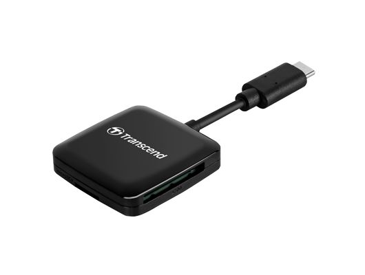 TRANSCEND RDC3 Cardreader SD/microSD USB-C 3.2 gen1 Black_1