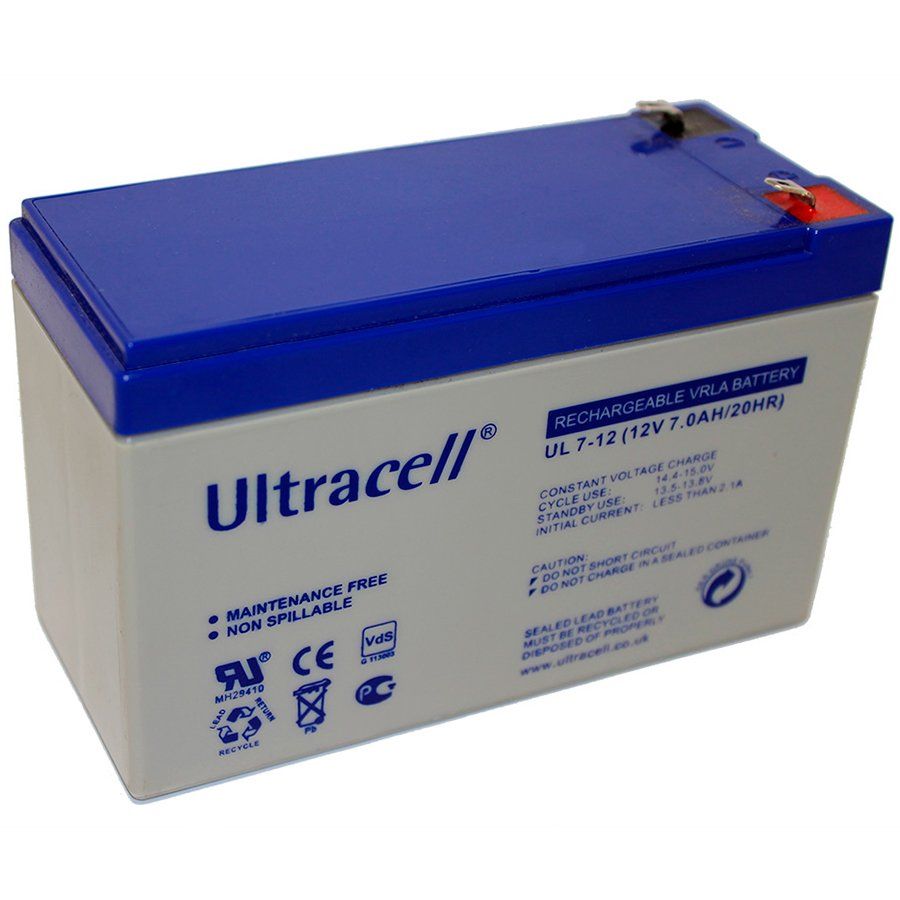 VRLA Ultracell 12V 7 Ah Battery UL7-12_1