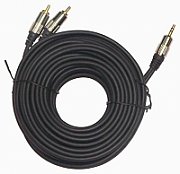 CABLU audio GEMBIRD stereo (3.5 mm jack la 3 x RCA), 1.5m 