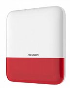 Sirene de exterior wireless AXPRO Hikvision DS-PS1-E-WE(Red Indicator), frecventa de operare: 868 MHz, comunicare bidirectionala Tri-X wireless protocol, distanta de comunica RF: 1600metri, criptare: AES-128, 2 x tamper, Strobe light RED, nivel sonor: 110 dB, 3 tipuri de sonerii de alarma: alarma la