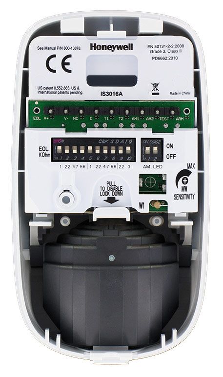 Detector de miscare Optex SX-360Z; detector pir cu monatre pe tavan; unghi de detectie 360 grade; raza de acoperire de 18 metri; viteza de detectie de 0.3 - 1.8 m/s; 276 zone de detectie; greutate: 224g; dimensiuni: ø128mm x 67 - 73mm;_2