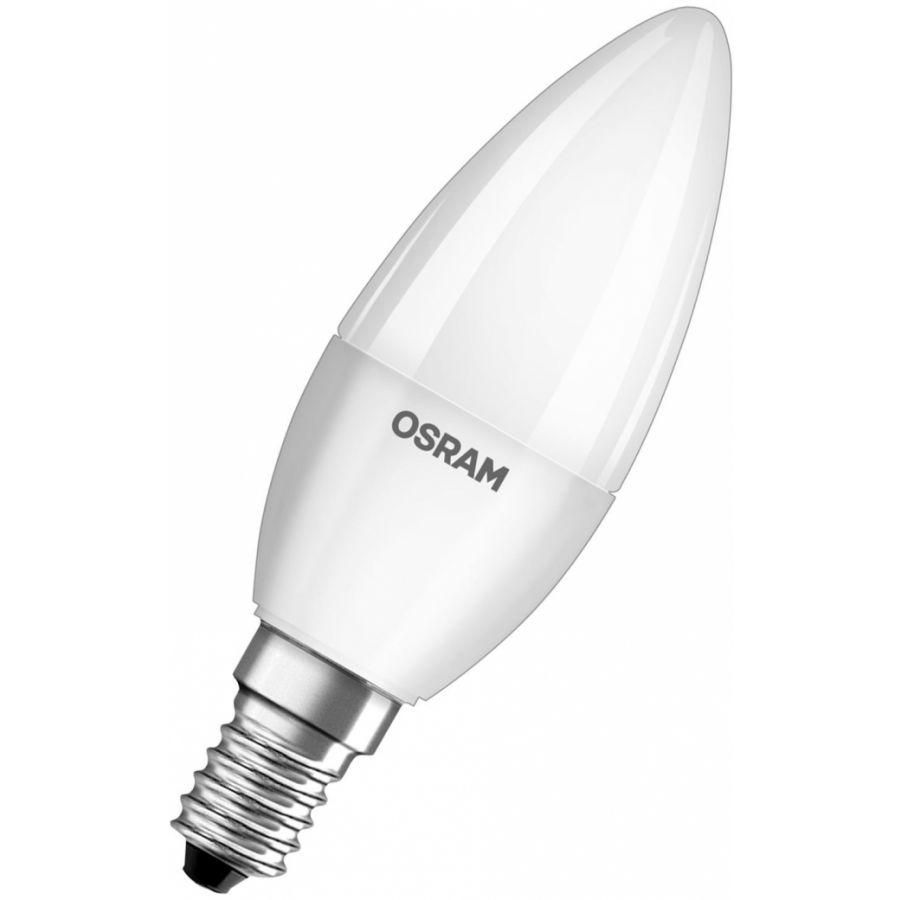 Bec Led Osram, E14, LED VALUE Classic B, 5.7W (40W) 230V, lumina neutra (4000K), 470 lumeni, durata de viata 10.000 ore, clasa energetica A+_1