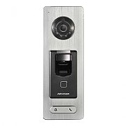 Controler de acces control cu acces biometric, cititor card Mifare sicamera video Hikvision, DS-K1T501SF; Camera de 2 MP incorporata ;Capacitate 50,000 card, 3,000 amprente si 200,000 evenimente; Comunicareaudio bidirectionala, remote live view, Uplink Comunicare: TCP/IP, RS-485, WIFI; RS-485_2