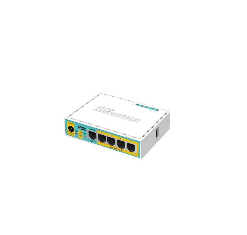 MIKROTIK RB750UPr2 hEX PoE lite Router 5x RJ45 100Mb/s 1x USB_1