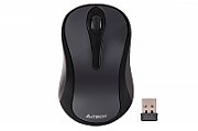 MOUSE A4tech, PC sau NB, wireless, 2.4GHz, optic, 1000 dpi, butoane/scroll 3/1, , gri, 