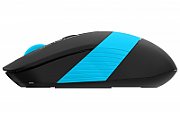 MOUSE A4tech, gaming, wireless, 2.4GHz, optic, 2000 dpi, butoane/scroll 4/1, buton selectare viteza, negru / albastru,  FG10 Blue  (include TV 0.15 lei)