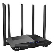 Tenda| AC11 | Router wireless | 802.11a.c | AC 1200 Dual Band | Porturi 1 WAN, 3 LAN Gigabit | Antene 5 externe 6 dbi | CPU Dual Core 1 GHz | Gamimg & Streaming | Negru_3