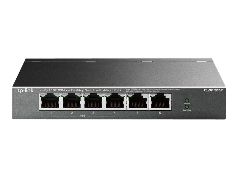 Switch TP-Link TL-SF1006P, 6 port, 10/100 Mbps_2