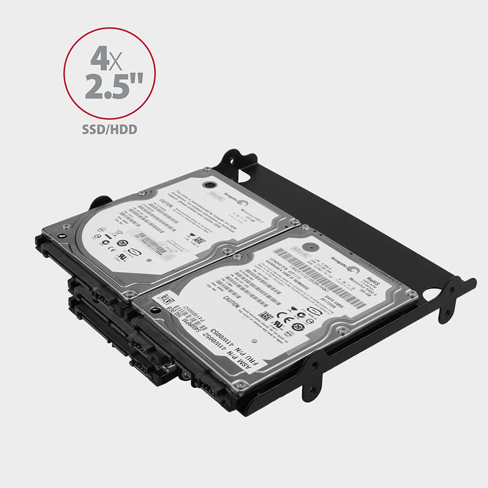 Bracket RHD-435, Pentru montarea a 4 HDD/SSD 2.5