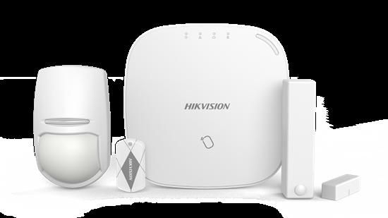 Kit de alarma Wireless Hikvision, DS-PWA32-NST;.3G/4G, LAN+WIFI, RF Card; Frecventa de operare 868MHz; Distanta comunicare: 800 metri in camp deschis; 32 zone wireless; Protocol: SIA - Contact ID; Baterie backup 3.8V, 4520mAh;.Componenta kit: 1 x DS-PWA32-HSR Centrala de alarma; 1 x DS-PD2-P10P-W_1