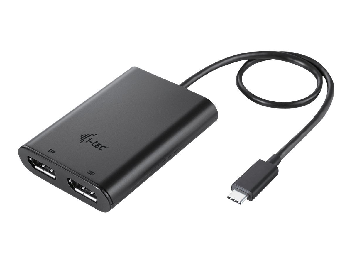 ITEC C31DUAL4KDP i-tec USB-C dual Display Port Adaptor Video 2x DP 4K compatibil cu Thunderbolt3_3