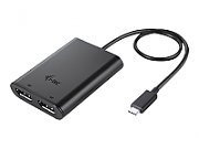 ITEC C31DUAL4KDP i-tec USB-C dual Display Port Adaptor Video 2x DP 4K compatibil cu Thunderbolt3_3