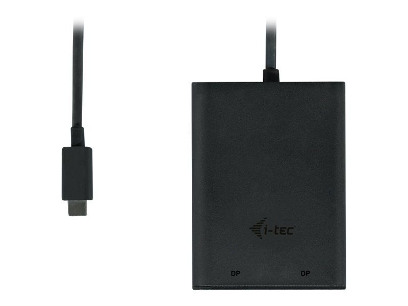 ITEC C31DUAL4KDP i-tec USB-C dual Display Port Adaptor Video 2x DP 4K compatibil cu Thunderbolt3_4