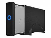 ICYBOX IB-377-C31 IcyBox External 3,5 HDD/SSD Case SATA III, USB 3.1 Type-C, Black