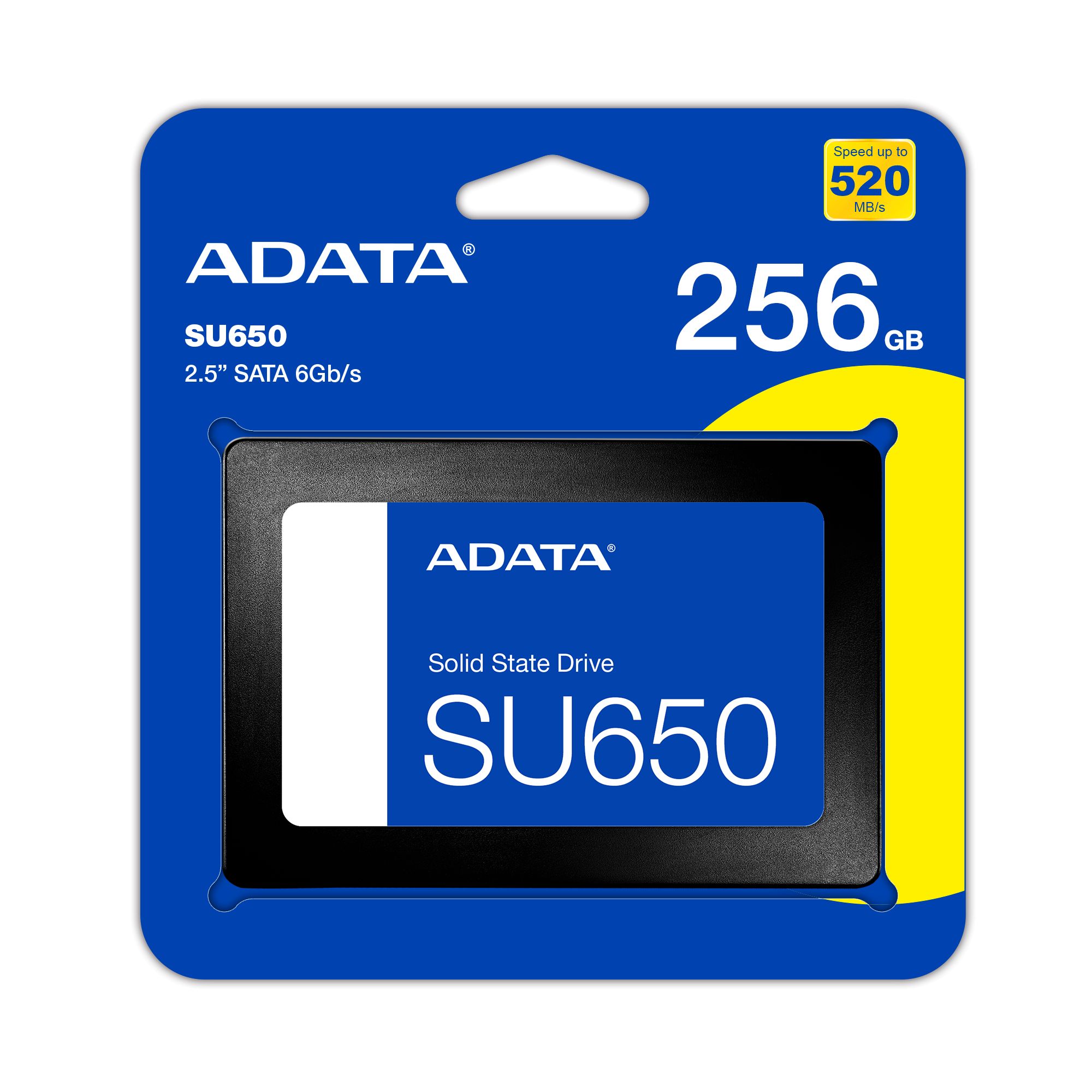 SSD ADATA SU650, 256GB, 2.5