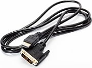 CABLU video SPACER, adaptor HDMI (T) la DVI-D SL (T), 1.8m, negru, 