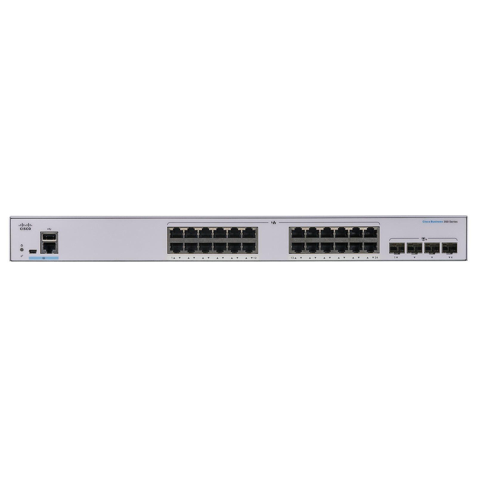 Cisco CBS350-24T-4X-EU network switch Managed L2/L3 Gigabit Ethernet (10/100/1000) Silver_2