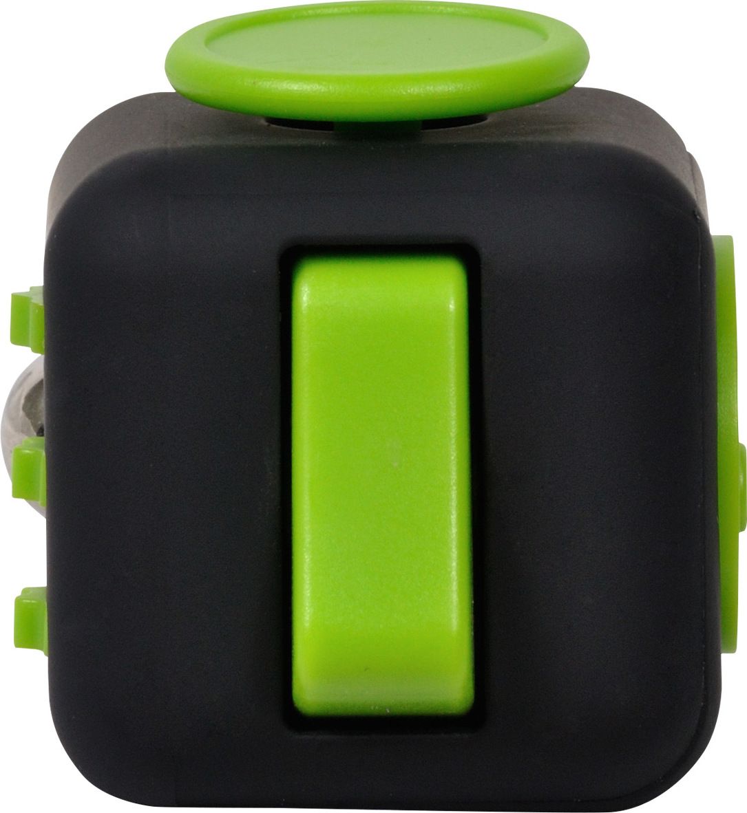 CUB ANTISTRES SPACER, FIDGET, black cu butoane green, 