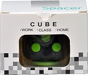 CUB ANTISTRES SPACER, FIDGET, black cu butoane green, 