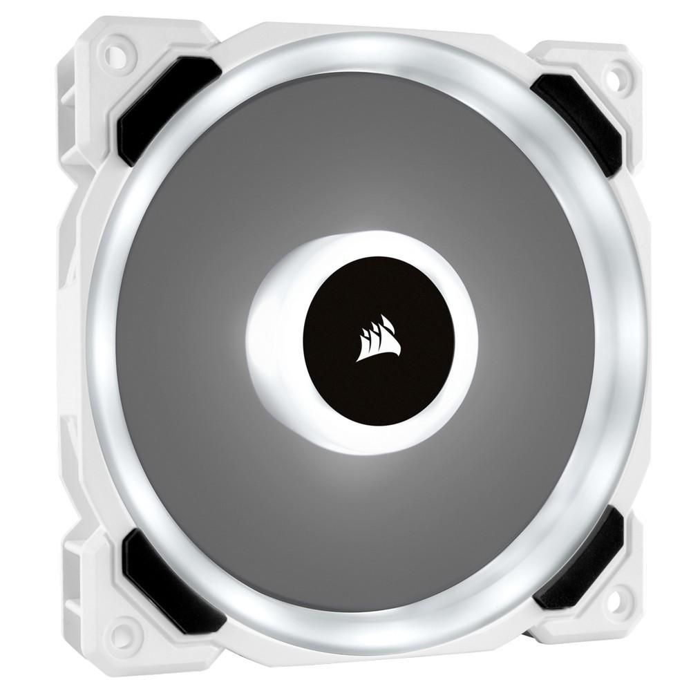 Corsair LL Series, LL120 RGB White, 120mm Dual Light Loop RGB LED PWM Fan, 3 Fan Pack with Lighting Node PRO CO-9050092-WW_12