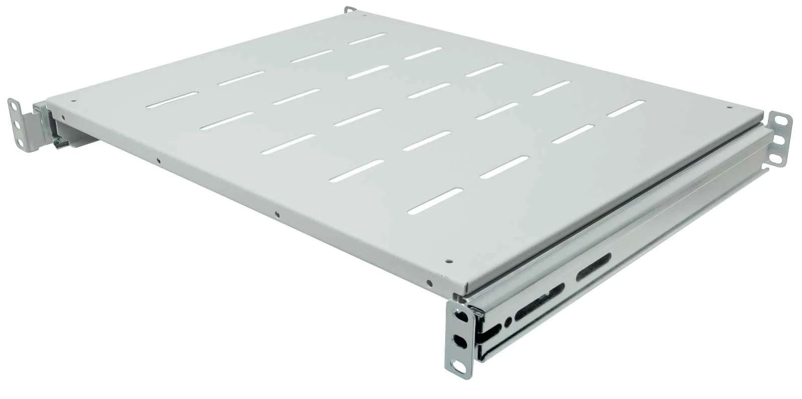 RAFT FIX LOGILINK 1U pentru rack 19 , adancime 250mm, sarcina maxima 10Kg, vopsea antistatic, otel 1.5mm, grey,  SF1C35G