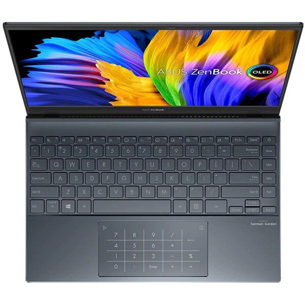 Laptop Ultrabook ASUS 13.3'' ZenBook 13 OLED UM325UA, FHD, Procesor AMD Ryzen™ 5 5500U (8M Cache, up to 4.0 GHz), 8GB DDR4X, 512GB SSD, Radeon, Win 10 Home, Pine Grey_6