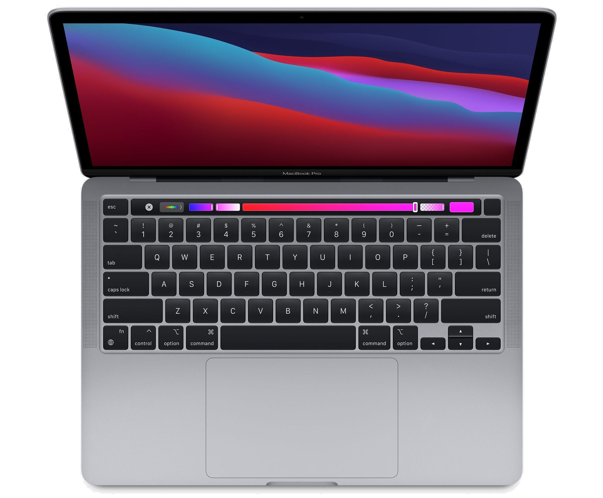 Laptop Apple 13.3'' MacBook Pro 13, WQXGA (2560 x 1600), Apple M1 chip (CPU 8-core, GPU 8-core, Neural Engine 16-core), 16GB, 256GB SSD, INT KB, Space Grey_3