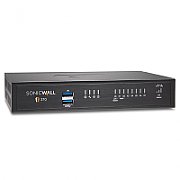 Firewall SonicWall model TZ370 8xGbE 2xUSB 3.0 firewall throughput 3Gbps, IPS throughput 1.5Gbps, VPN throughput 1.3Gbps, maxim 100 clienti SSL VPN, rackmount kit separat (02-SSC-3113), PSU alimentator (36W), necesita licenta aditionala servicii securitate_3