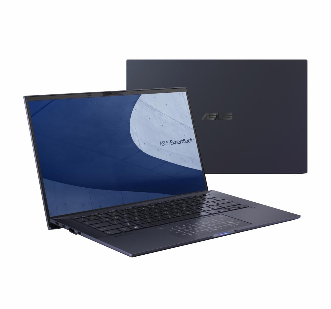 Laptop ASUS 14'' ExpertBook B9 B9400CEA, FHD, Procesor Intel® Core™ i7-1165G7 (12M Cache, up to 4.70 GHz, with IPU), 16GB DDR4X, 2x 1TB SSD, Intel Iris Xe, Win 10 Pro, Star Black_1
