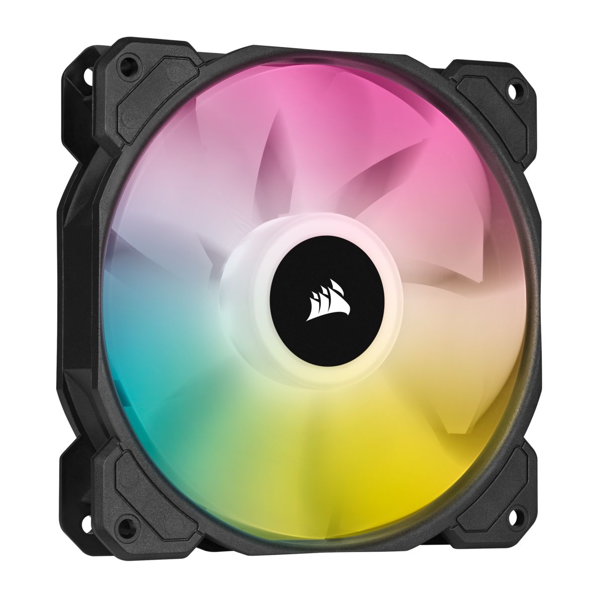 SP120 RGB ELITE Performance 120mm PWM Triple Fan Kit with iCUE Lighting Node CORE_2