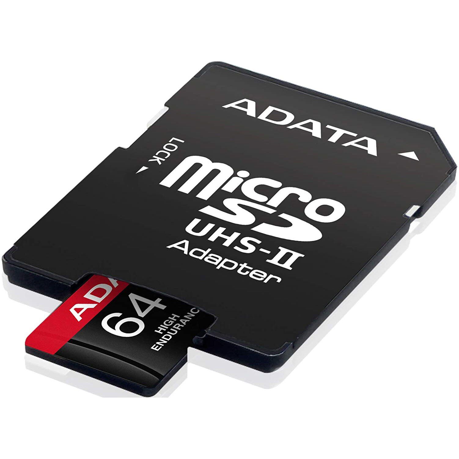 CARD MicroSD KINGMAX,  64 GB, MicroSDHC, clasa 10, standard UHS-I U1, 
