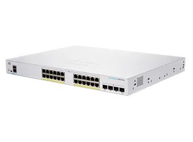 Cisco CBS250-24FP-4X-EU network switch Managed L2/L3 Gigabit Ethernet (10/100/1000) Silver_2