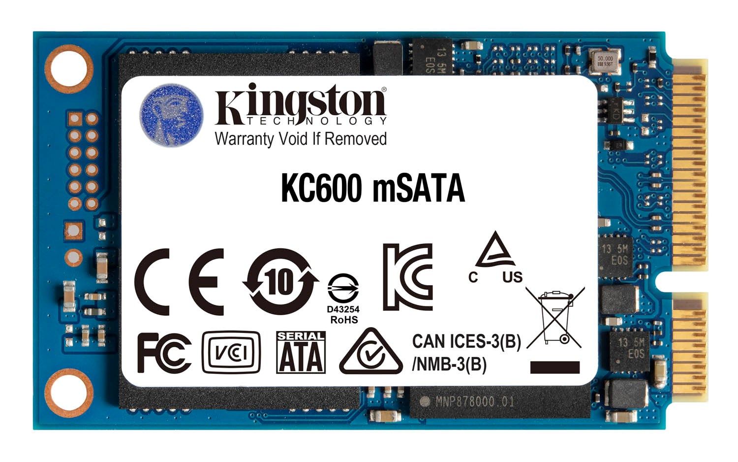 KINGSTON KC600 256GB SATA3 mSATA SSD_1