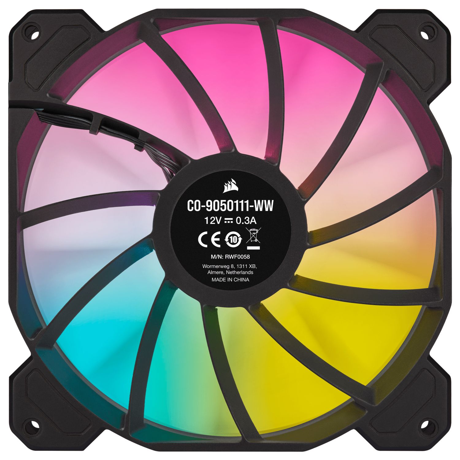 CORSAIR SP140 RGB ELITE 140mm RGB LED Fan with AirGuide Dual Pack_2