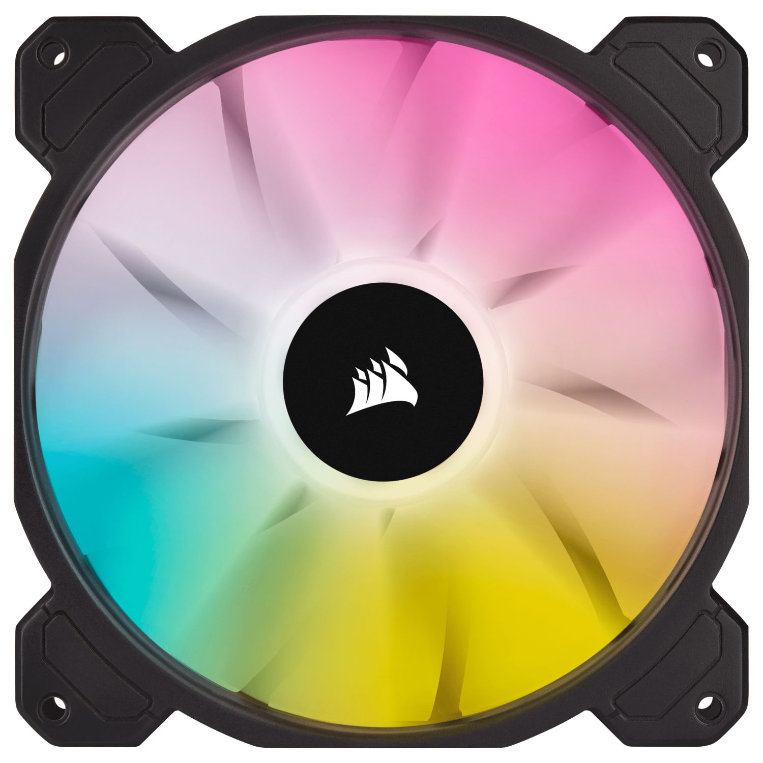 CORSAIR SP140 RGB ELITE 140mm RGB LED Fan with AirGuide Dual Pack_3