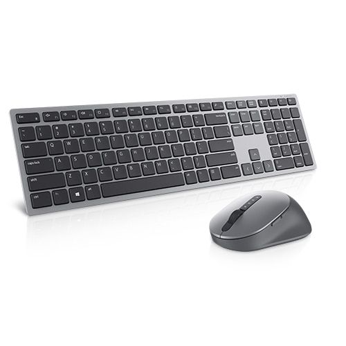 Kit tastatura si mouse Dell Pro KM5221W, wireless, negru_1